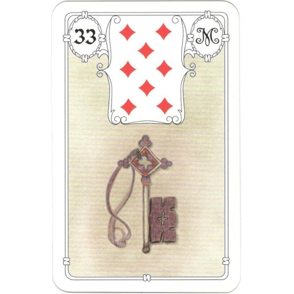 Mlle Lenormand - White Owl | Carta 33