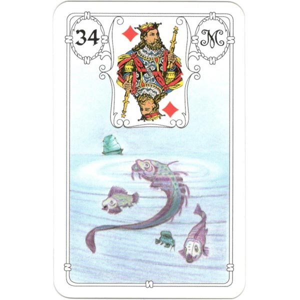 Mlle Lenormand - White Owl | Carta 34