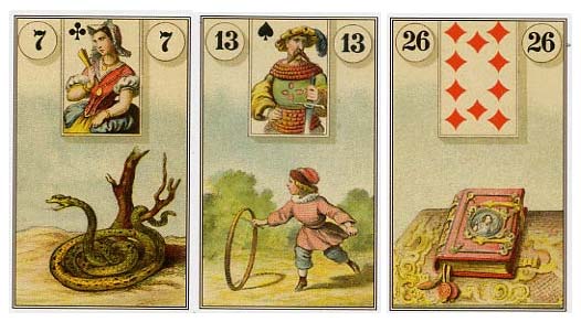 Cartas do "Pequeno Lenormand"