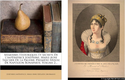 Memórias históricas e secretas da Imperartriz Joséphine