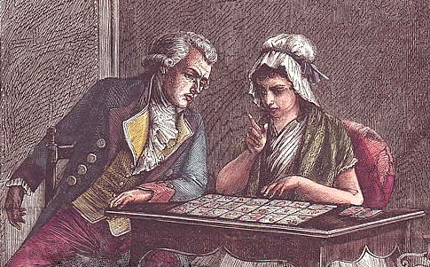 Lenormand atende Robespierre, um dos líderes da Revolução Frances (1789-1799)