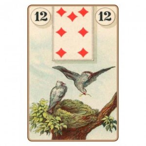 Baralho Cigano - As Cartas de Madame Lenormand | Carta 12