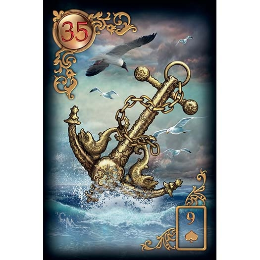 Gilded Reverie Lenormand | Carta 35