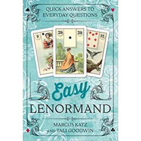Easy Lenormand | Marcus Katz e Tali Doodwin publicado pela Editora Llewellyn Worldwide