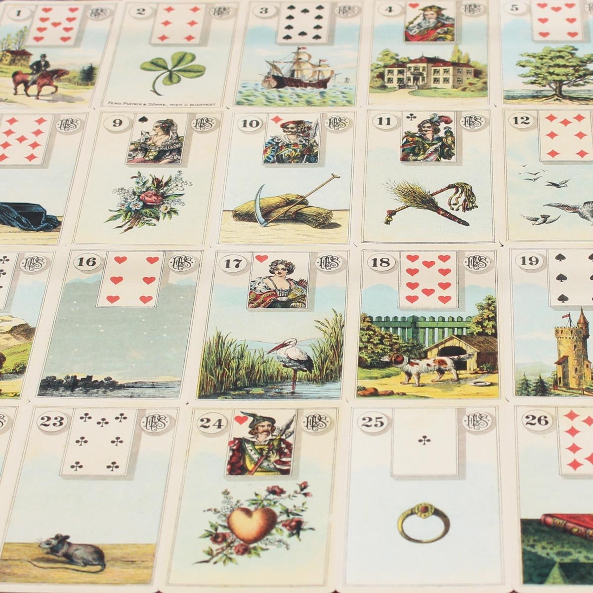 Visão Geral das Cartas do Baralho Cigano